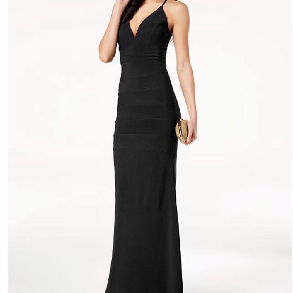 Black gown